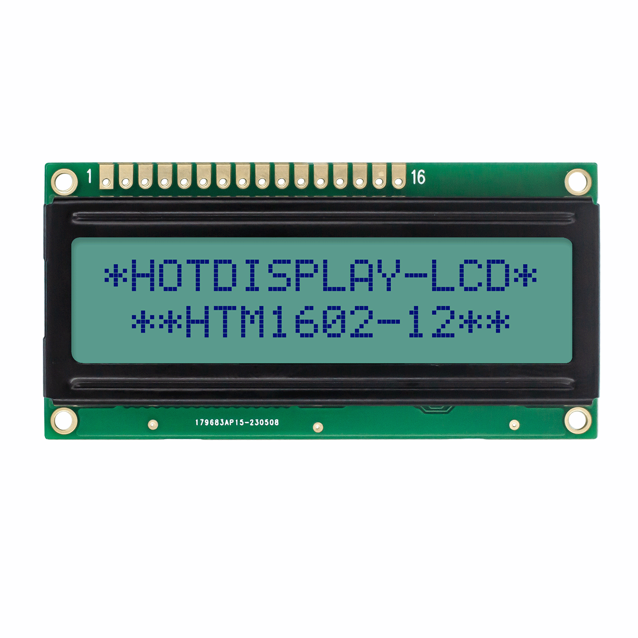 Character LCD Module |5.0V MONO 2x16 STN+ Gray  with Side White Backlight -Arduino